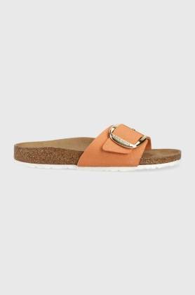 Birkenstock papuci Madrid femei, culoarea portocaliu, 1025532