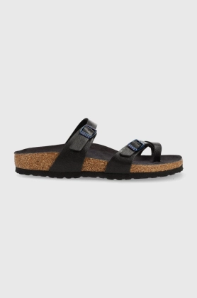 Birkenstock papuci Mayari femei, culoarea negru, 1025259