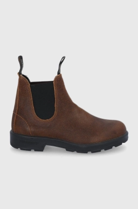 Blundstone Botine din piele intoarsa 1911 barbati, culoarea maro