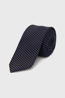 Boss Cravata culoarea albastru marin