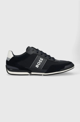 BOSS sneakers Saturn culoarea albastru marin, 50485629