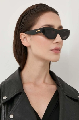 Bottega Veneta ochelari de soare BV1219S femei, culoarea negru