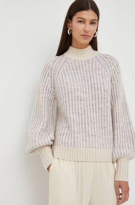 Bruuns Bazaar pulover femei, calduros, cu turtleneck