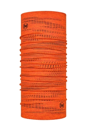 Buff fular impletit Dryflx Solid Fire culoarea portocaliu, modelator