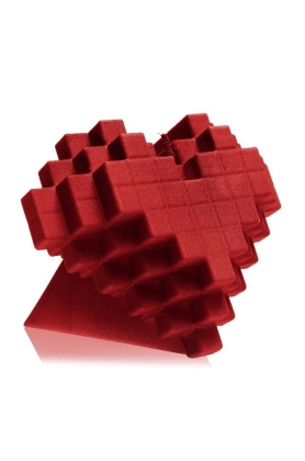 Candellana lumanare decorativa Heart Pixel