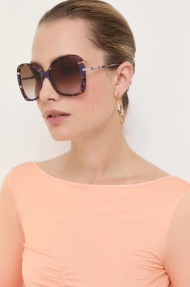 Carolina Herrera ochelari de soare femei, culoarea roz