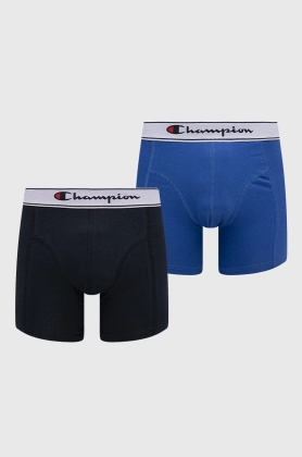 Champion boxeri (2-pack) barbati, culoarea albastru marin