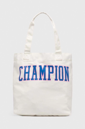 Champion geanta de bumbac culoarea alb