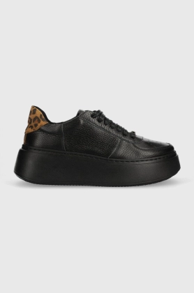 Charles Footwear sneakers din piele Zana culoarea negru, Zara