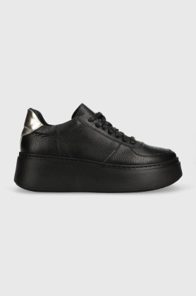 Charles Footwear sneakers din piele Zana culoarea negru, Zara
