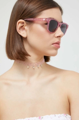 Chiara Ferragni ochelari de soare femei, culoarea roz