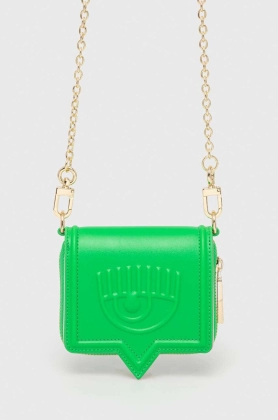 Chiara Ferragni portofel femei, culoarea verde
