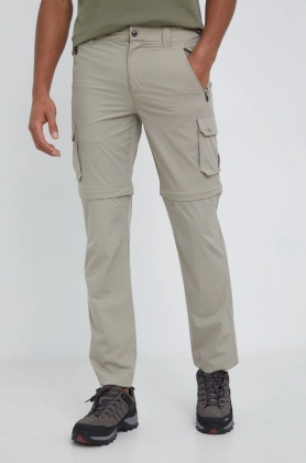 CMP pantaloni de exterior barbati, culoarea bej, drept