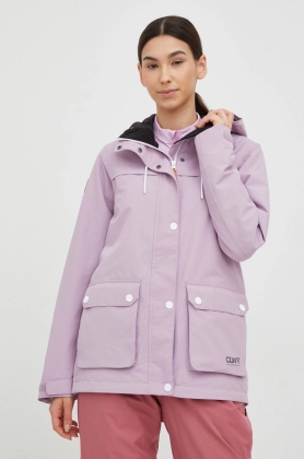 Colourwear geaca de schi Ida culoarea violet