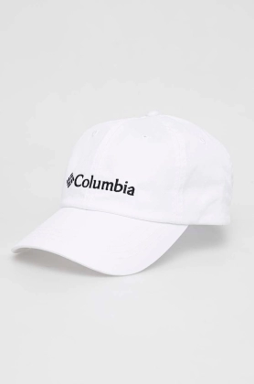 Columbia sapca culoarea alb, cu imprimeu