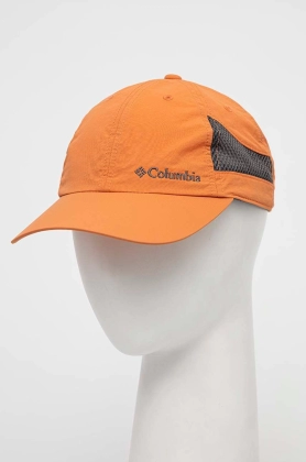 Columbia sapca Tech Shade culoarea portocaliu, neted