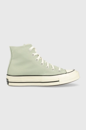 Converse tenisi Chuck 70 HI culoarea gri, A02756C