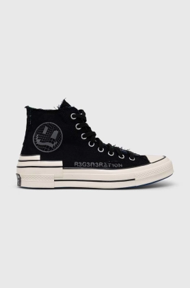 Converse tenisi Chuck 70 Trippy Heel culoarea negru