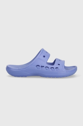 Crocs papuci Baya Sandal femei, culoarea violet, 207627