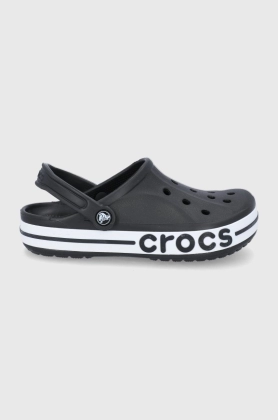 Crocs papuci culoarea negru