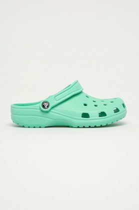 Crocs Papuci femei, culoarea verde