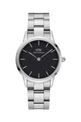 Daniel Wellington ceas Iconic Link femei, culoarea argintiu