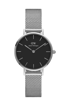 Daniel Wellington ceas Petite 28 Sterling femei, culoarea argintiu