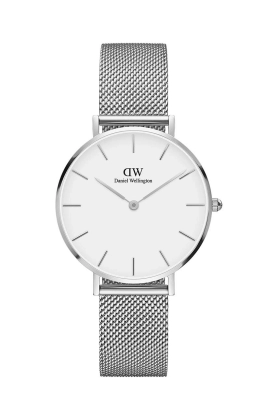 Daniel Wellington ceas Petite 32 Sterling femei, culoarea argintiu