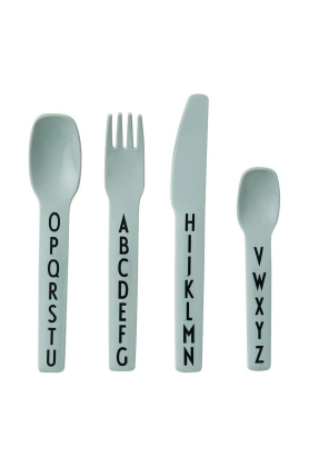 Design Letters set de tacamuri pentru copii Kids cutlery 4-pack