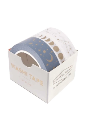 Designworks Ink set de benzi adezive Washi Tape - Celestial 3-pack