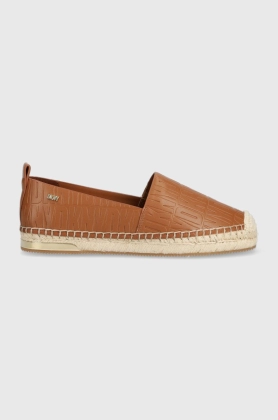 Dkny espadrile MAKALINA culoarea maro, K4299042