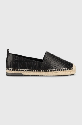 Dkny espadrile MAKALINA culoarea negru, K4299042