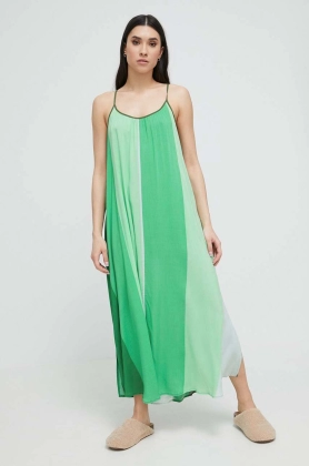 Dkny rochie de plaja femei, culoarea verde