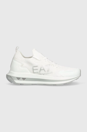 EA7 Emporio Armani sneakers culoarea alb, X8X113 XK269 S308