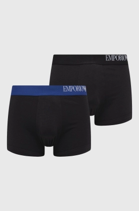 Emporio Armani Underwear boxeri (3-pack) barbati, culoarea negru