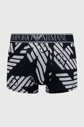 Emporio Armani Underwear Boxeri barbati, culoarea albastru marin