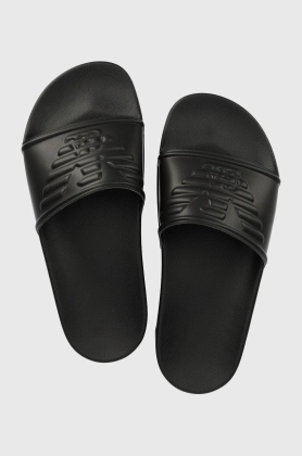 Emporio Armani Underwear papuci XVPS04 XN747 00002 culoarea negru