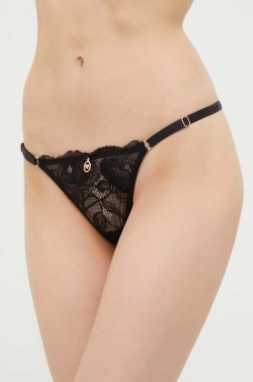 Emporio Armani Underwear tanga culoarea negru