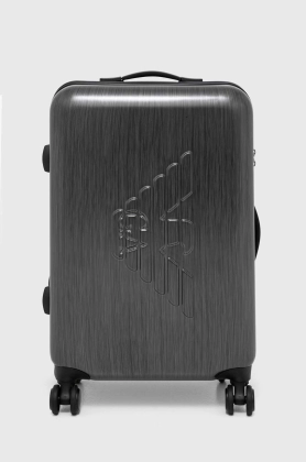 Emporio Armani valiza culoarea gri