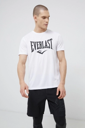 Everlast Tricou culoarea alb, cu imprimeu