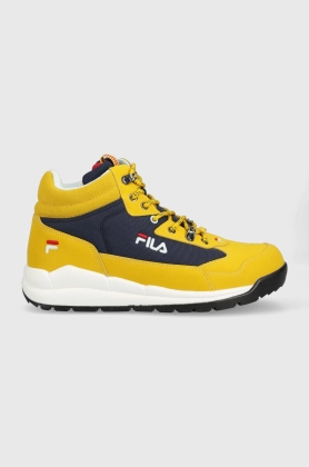 Fila sneakers Alpha barbati, culoarea galben