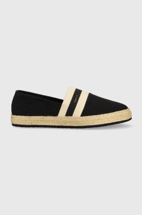 Gant espadrile Raffiaville culoarea negru, 26569821.G00