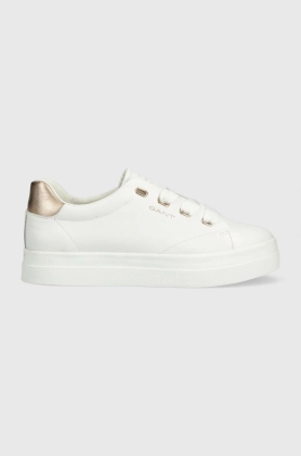 Gant sneakers din piele Avona culoarea alb, 26531918.G296