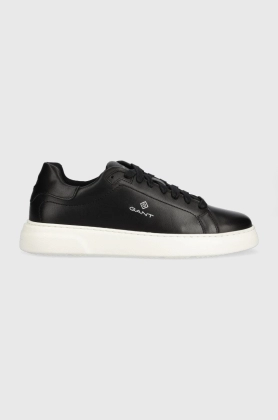 Gant sneakers din piele Joree , culoarea negru