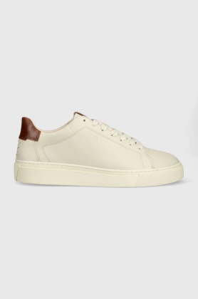 Gant sneakers din piele Mc Julien culoarea bej