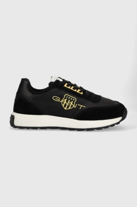 Gant sneakers Garold culoarea negru