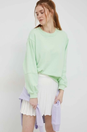 GAP bluza femei, culoarea verde, neted