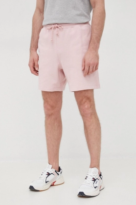 GAP pantaloni scurti din bumbac barbati, culoarea roz