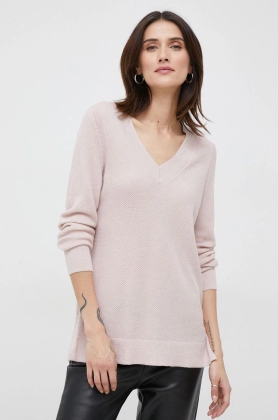 GAP pulover femei, culoarea roz, light