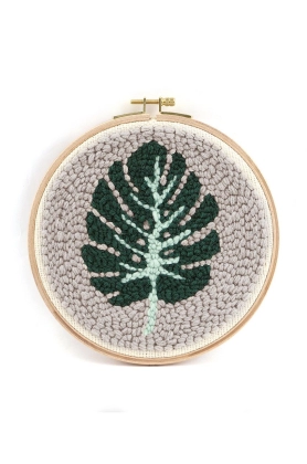 Graine Creative trusa de broderie Tropical Leaf